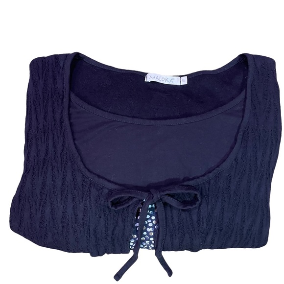 MALOKA BLACK MIDI DRESS Bolero Influence Size M - Picture 7 of 14